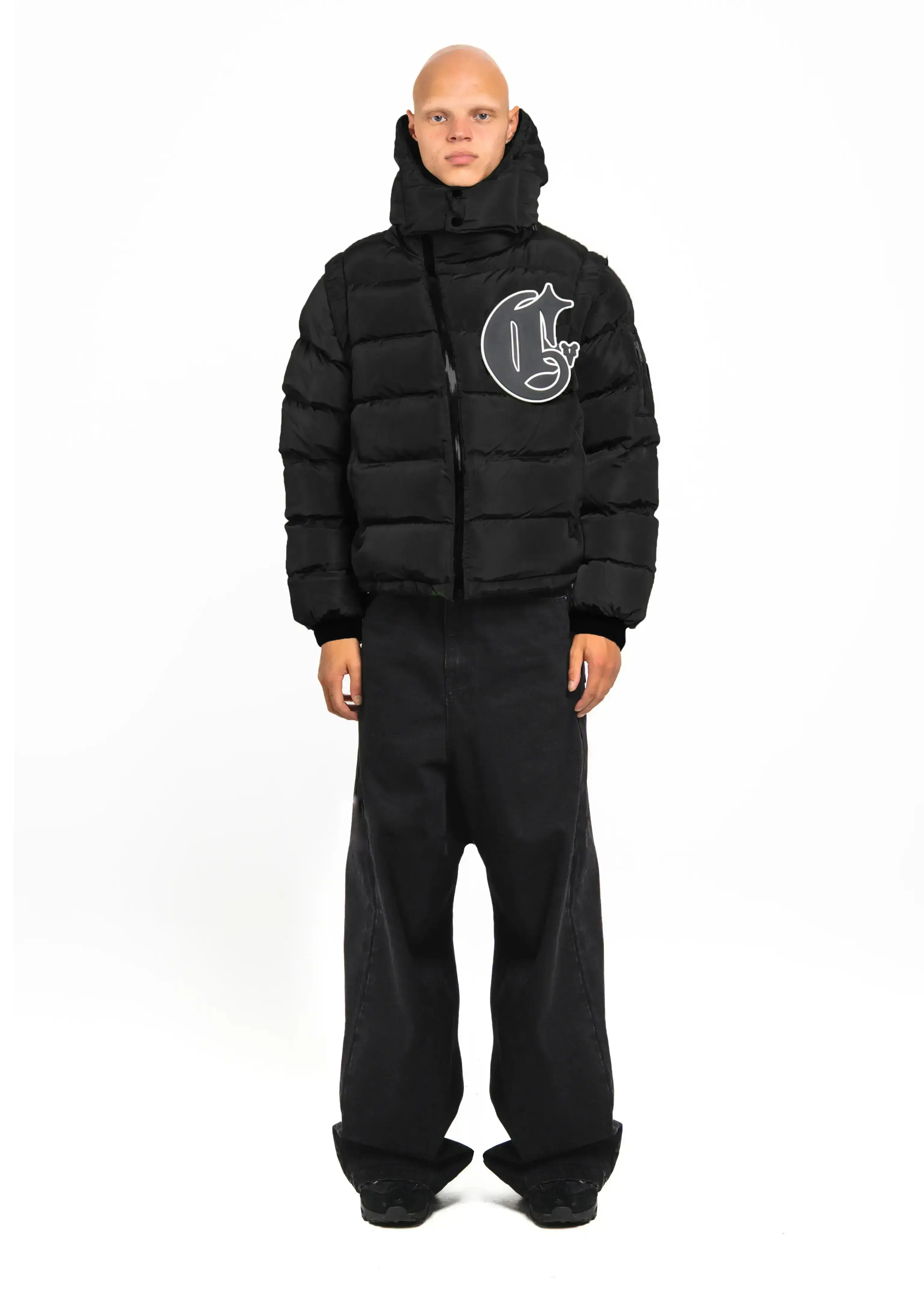 Matte Black Technical Puffer - Image 5