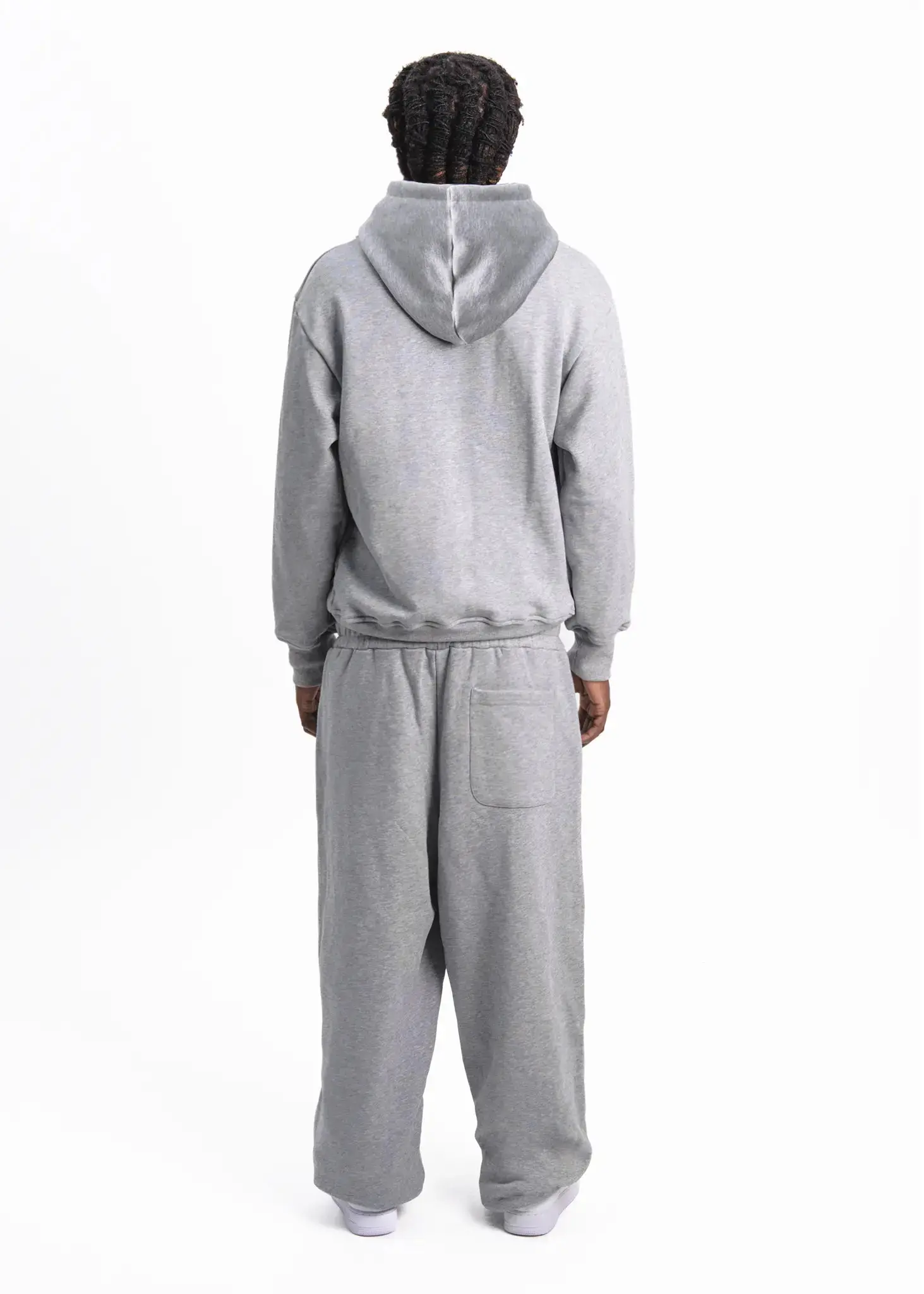 GREY POLAND FLAG CRV SWEATPANTS - Image 4