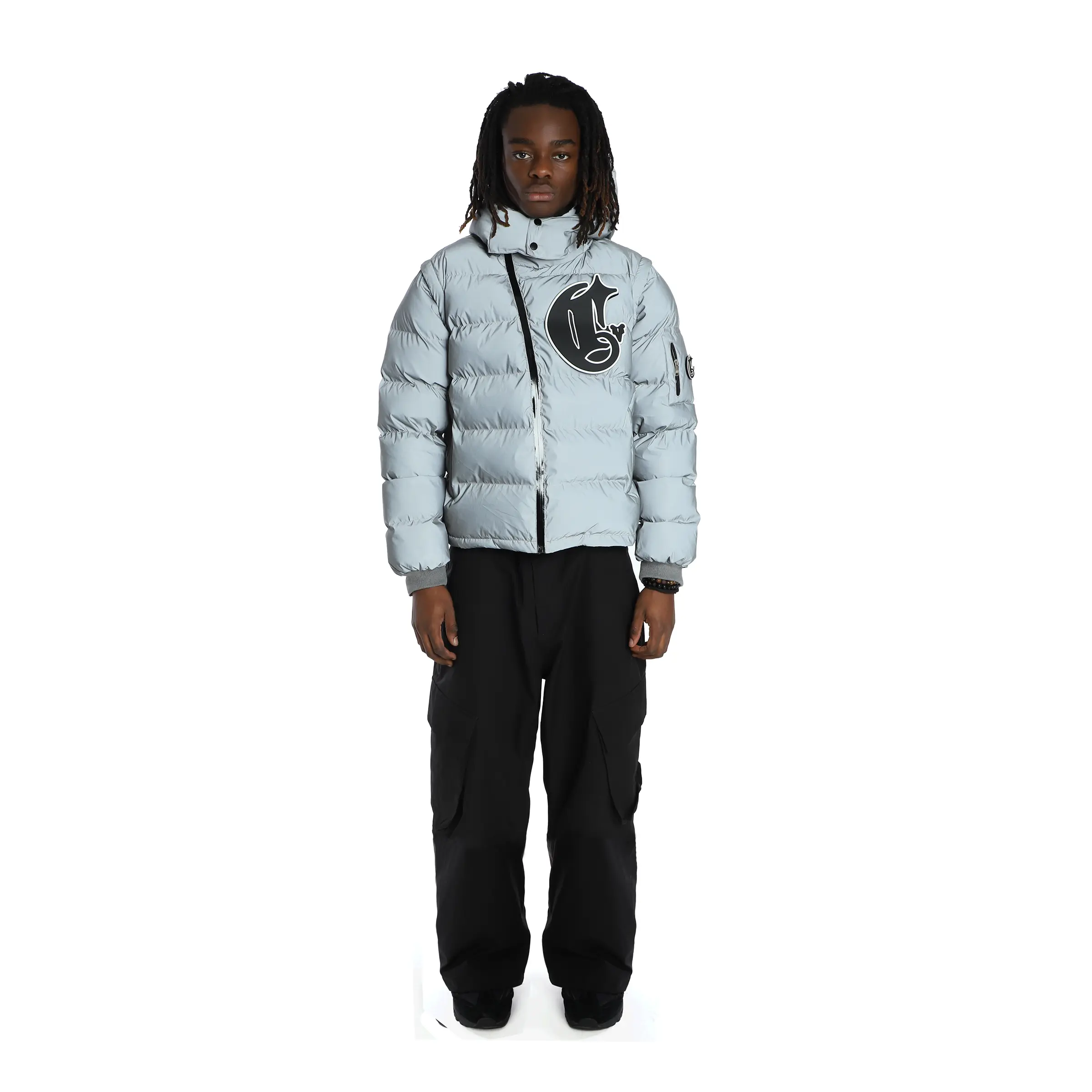 Reflective Technical Puffer Jacket - Image 3