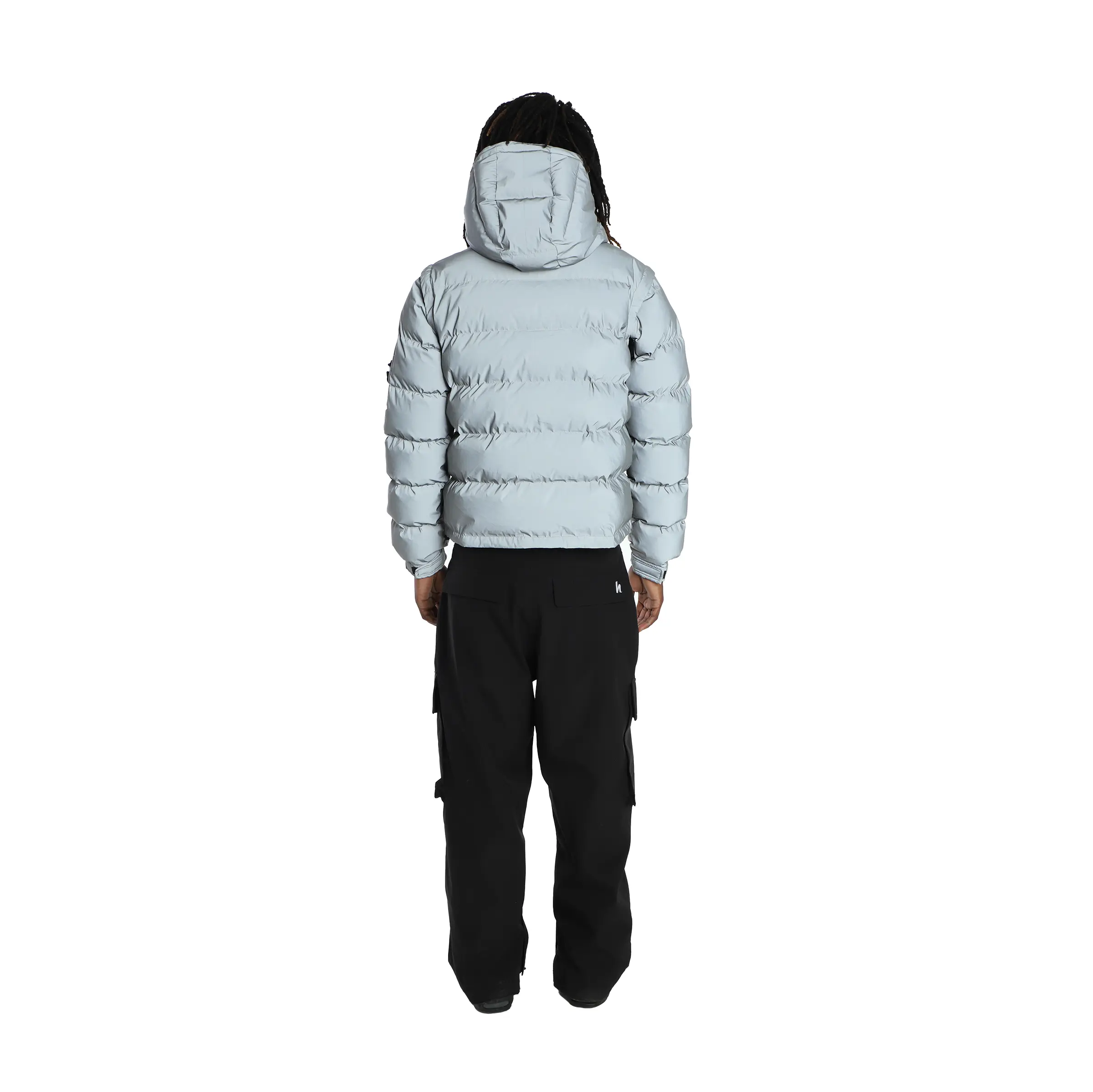 Reflective Technical Puffer Jacket - Image 4