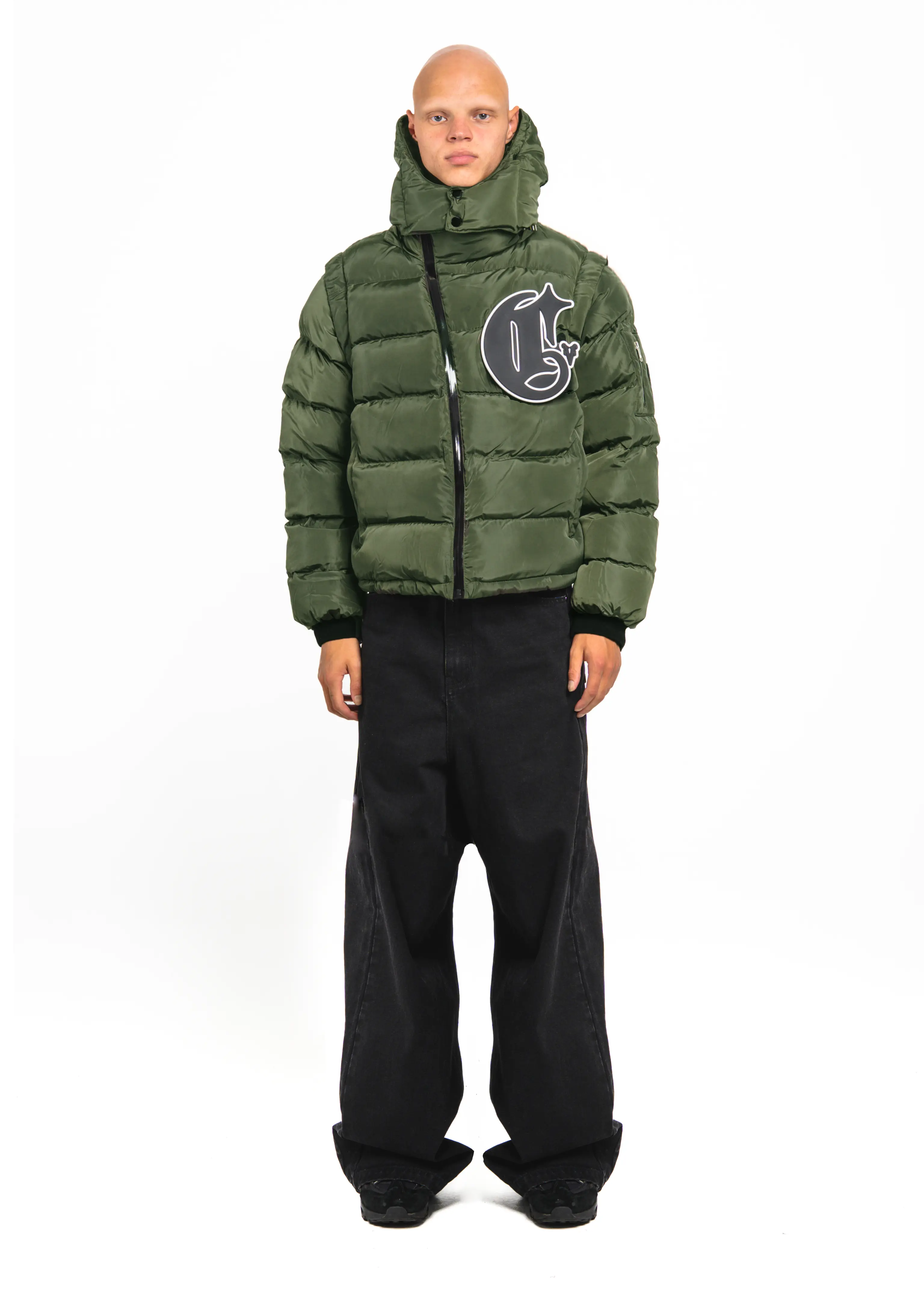 Green Technical Puffer - Image 5