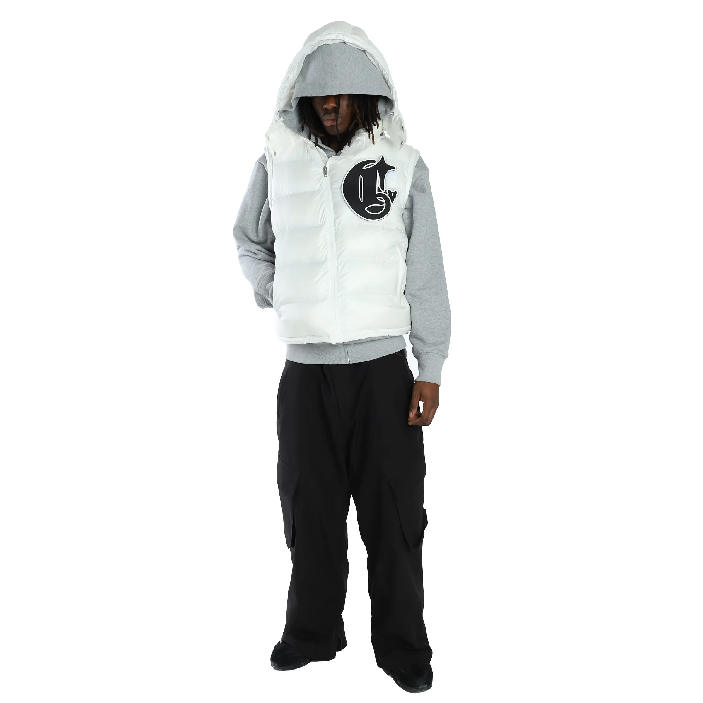 Shiny White Technical Jacket - Image 5