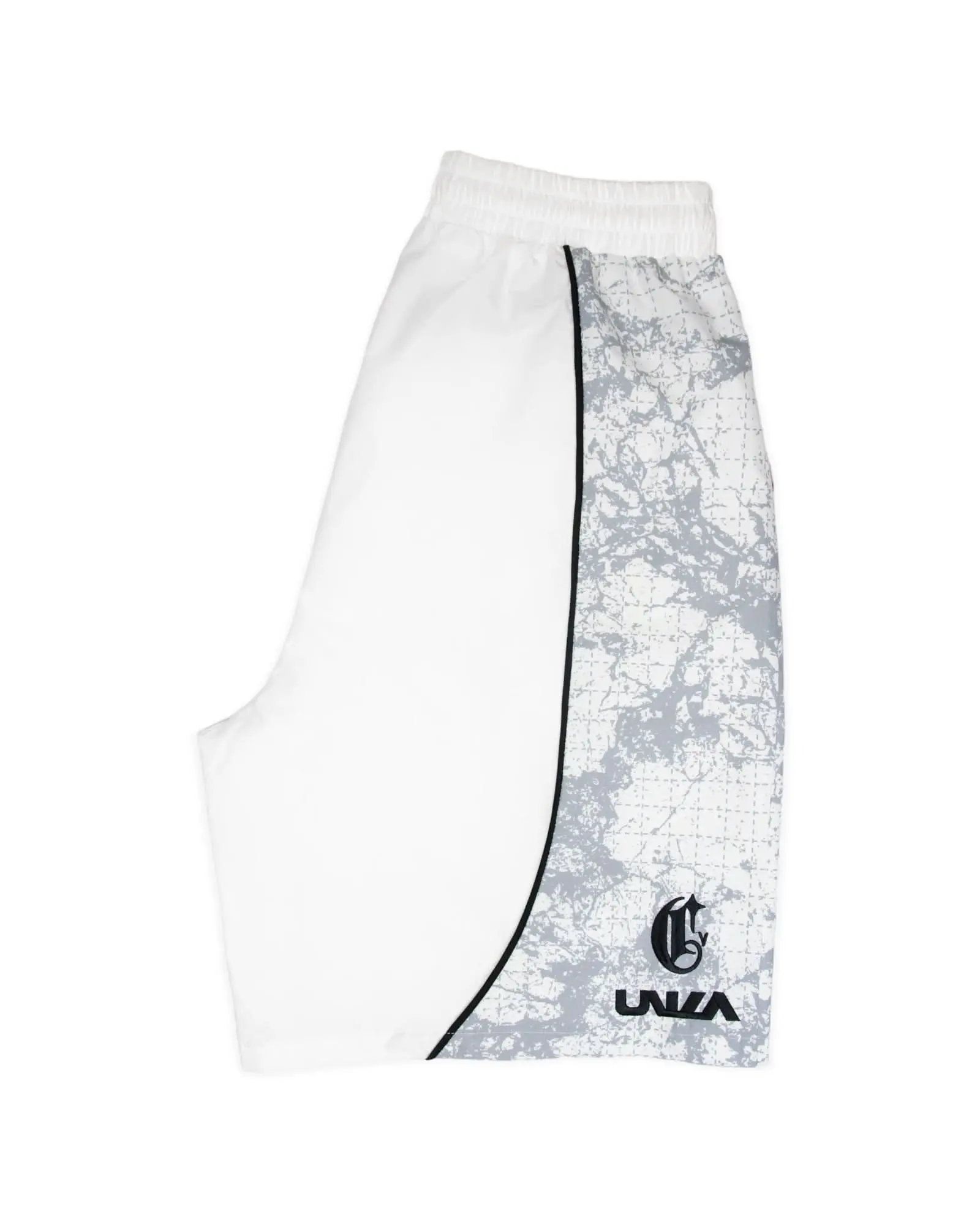 UNIA x CORVIDAE Shell Shorts White - Image 3