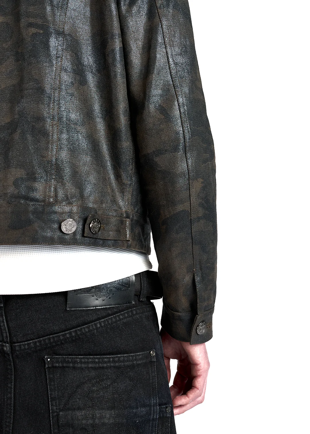 WAX CAMO DENIM JACKET - Image 6